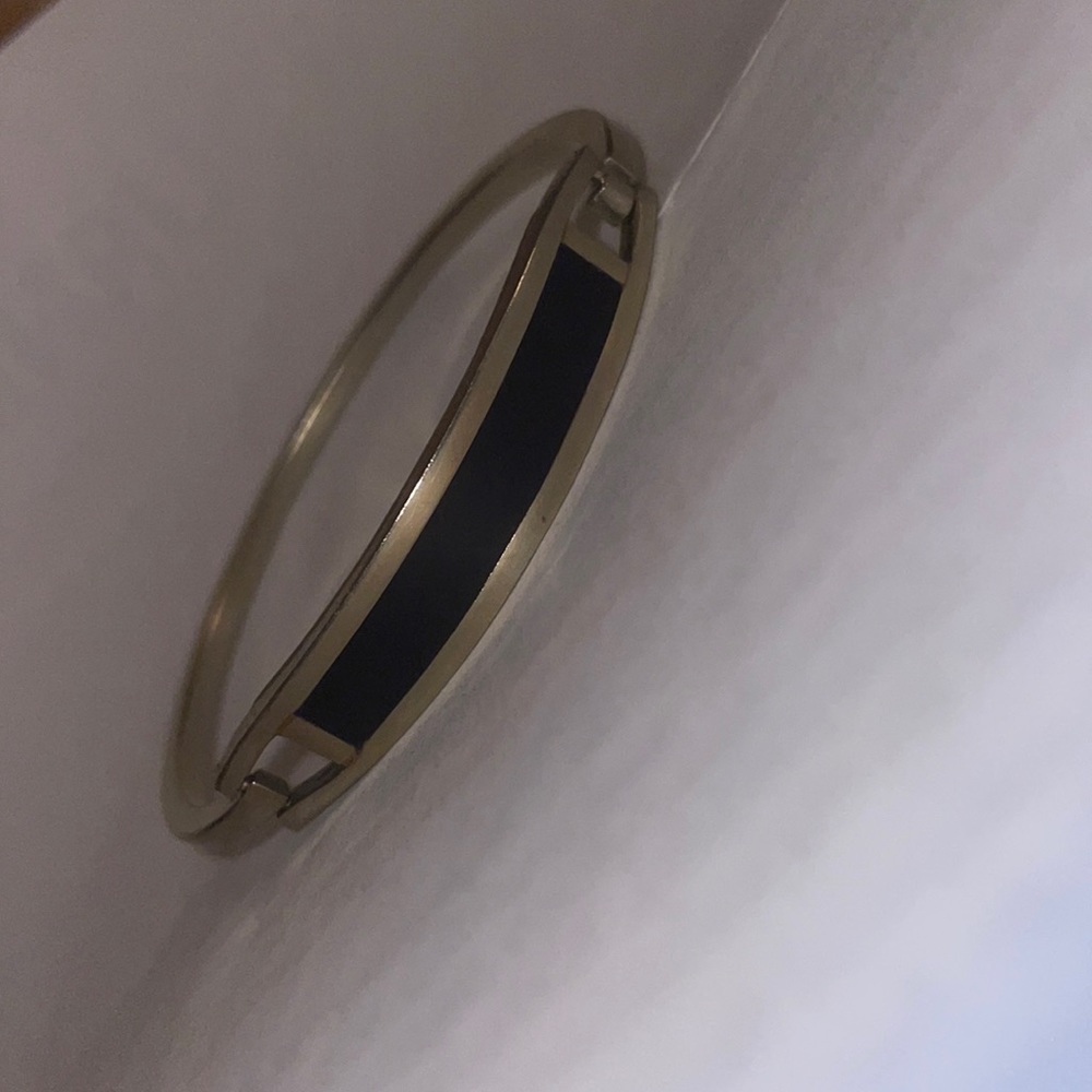 Vintage Alpaca Mexico inlay bracelet